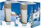 Emocio Bottiglia di vetro 52&#215;65 mm 2 pezzi in scatola Silent Night - Forest Breeze, candela profumata 1&#215;2 pezzi, candele profumate