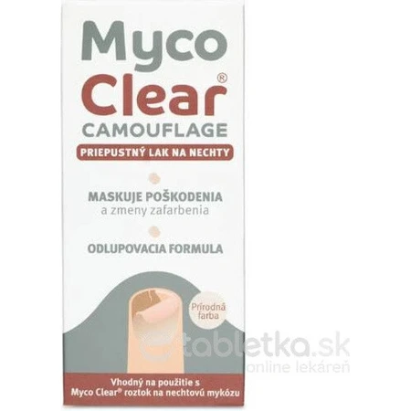 MYCO CLEAR CAMOUGLAGE CAMOUGLAGE NAIL LINE 5ML 1×5 ml, nail polish