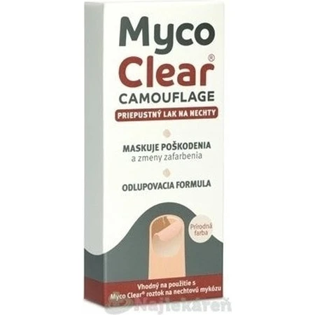 MYCO CLEAR CAMOUGLAGE CAMOUGLAGE NAIL LINE 5ML 1×5 ml, nail polish