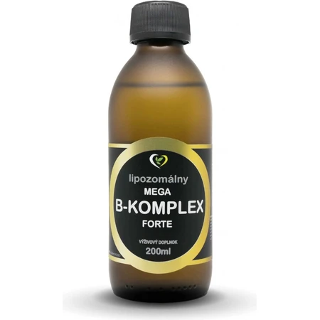 Healthy World Liposomal vitamin mega B-complex forte 1×200 ml, supplément vitaminique