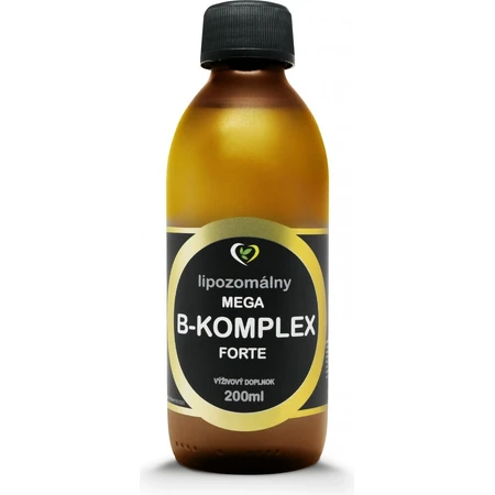 Healthy World Liposomal vitamin mega B-complex forte 1×200 ml, supplément vitaminique