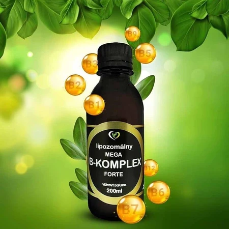 Healthy World Liposomal vitamin mega B-complex forte 1×200 ml, supplément vitaminique