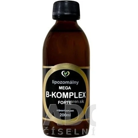Healthy World Liposomal vitamin mega B-complex forte 1×200 ml, supplément vitaminique