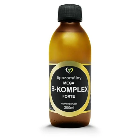 Healthy World Liposomal vitamin mega B-complex forte 1×200 ml, supplément vitaminique