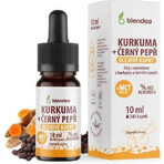 BLENDEA BIO KURKUMA+ PIPPERIN 1×90 cps, food supplement BLENDEA BIO KURKUMA+ PIPPERIN 1×90 cps, food supplement