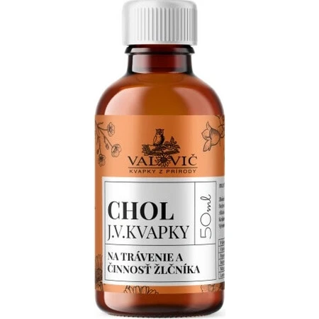 J.V. VAPES - CHOL 1×50 ml, for digestion and gallbladder function
