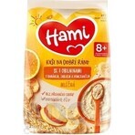 HAMI Porridge ai 7 cereali con banana, mela e arancia 1×210 g, porridge di frutta