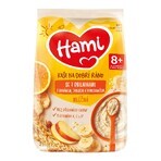 HAMI Porridge ai 7 cereali con banana, mela e arancia 1×210 g, porridge di frutta