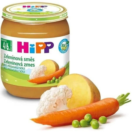 HiPP Groentemix 1×125 g, groentemix voor kinderen