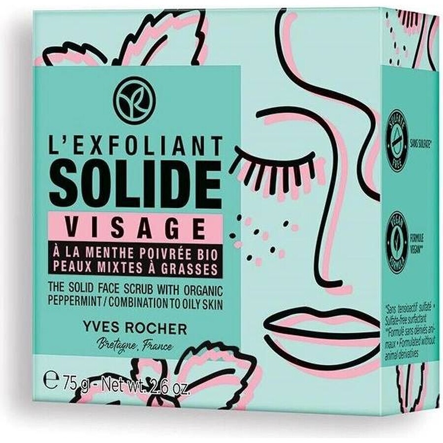 Buy Yves Rocher Stiff Face Scrub Green Heroes 1×75g, face scrub Yves Rocher Stiff Face Scrub Green Heroes 1×75g, face scrub