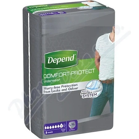 DEPEND NORMAL L/XL voor heren 1×9 stuks, stretch slip