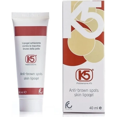 K5 Lipogel 1×40 ml, preparaat voor depigmentatie van bruine vlekken