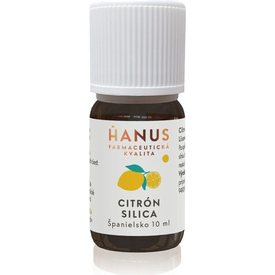 HANUS SILICA CITRONE 1×10 ml, ulei esențial