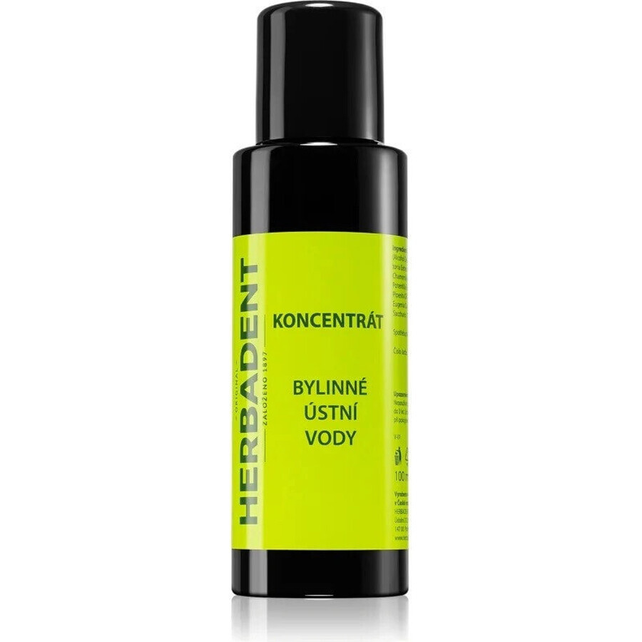Enjuague bucal concentrado a base de plantas HERBADENT Original 1x100 ml