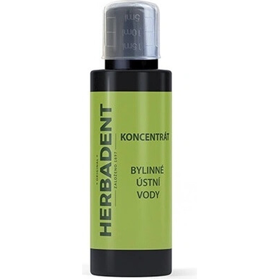 Enjuague bucal concentrado a base de plantas HERBADENT Original 1x100 ml