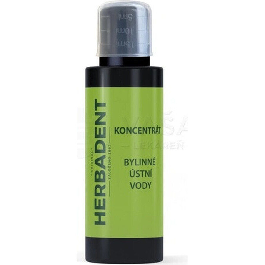 Enjuague bucal concentrado a base de plantas HERBADENT Original 1x100 ml