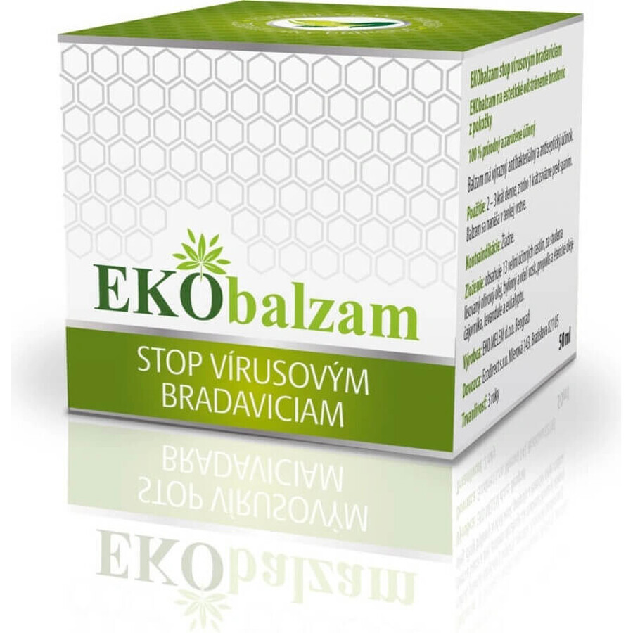 EKObalm STOP VIRUS BARBA 1×50 ml, balsamo