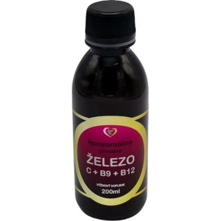 Healthy World Liposomaal natuurlijk ijzer 1×200 ml, voedingssupplement