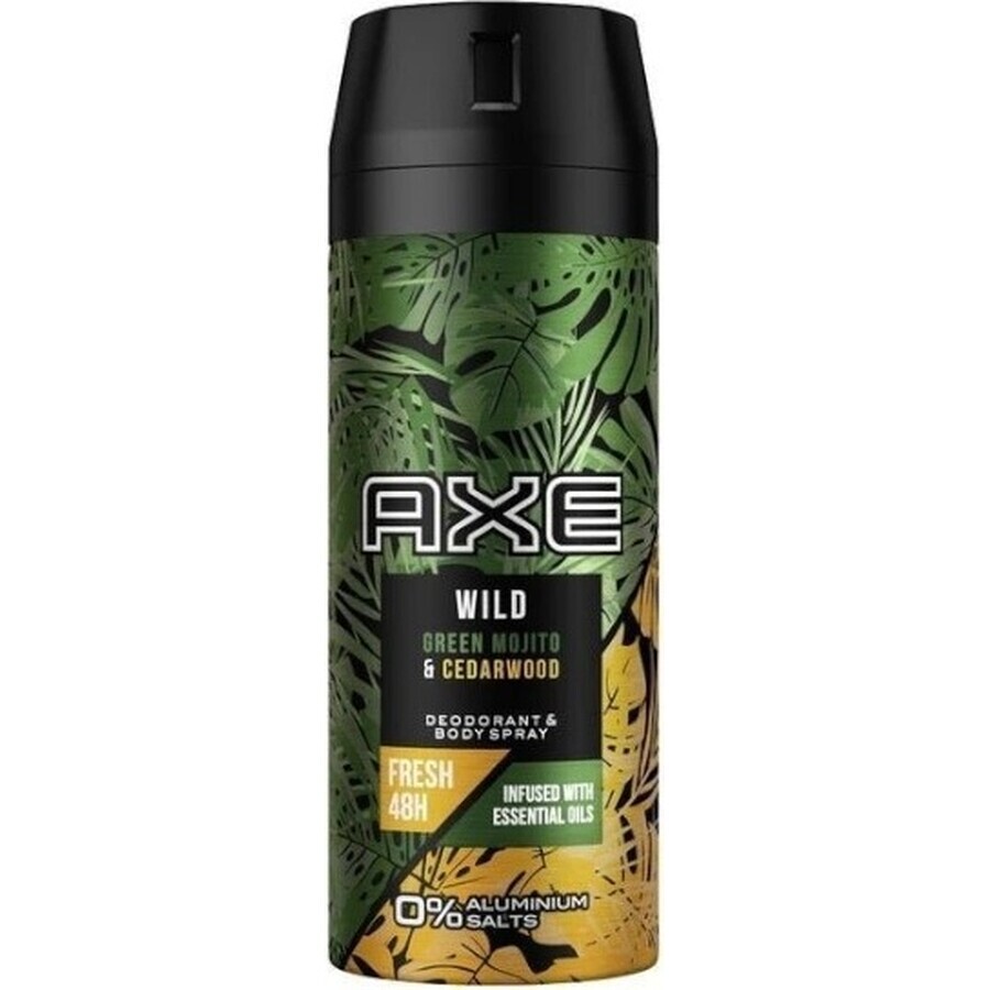 Desodorante Axe Green mojito 1×150 ml, desodorante