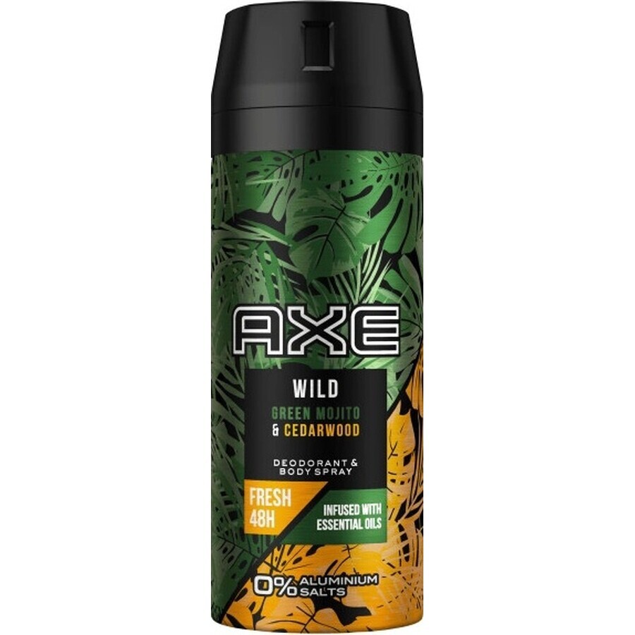 Desodorante Axe Green mojito 1×150 ml, desodorante
