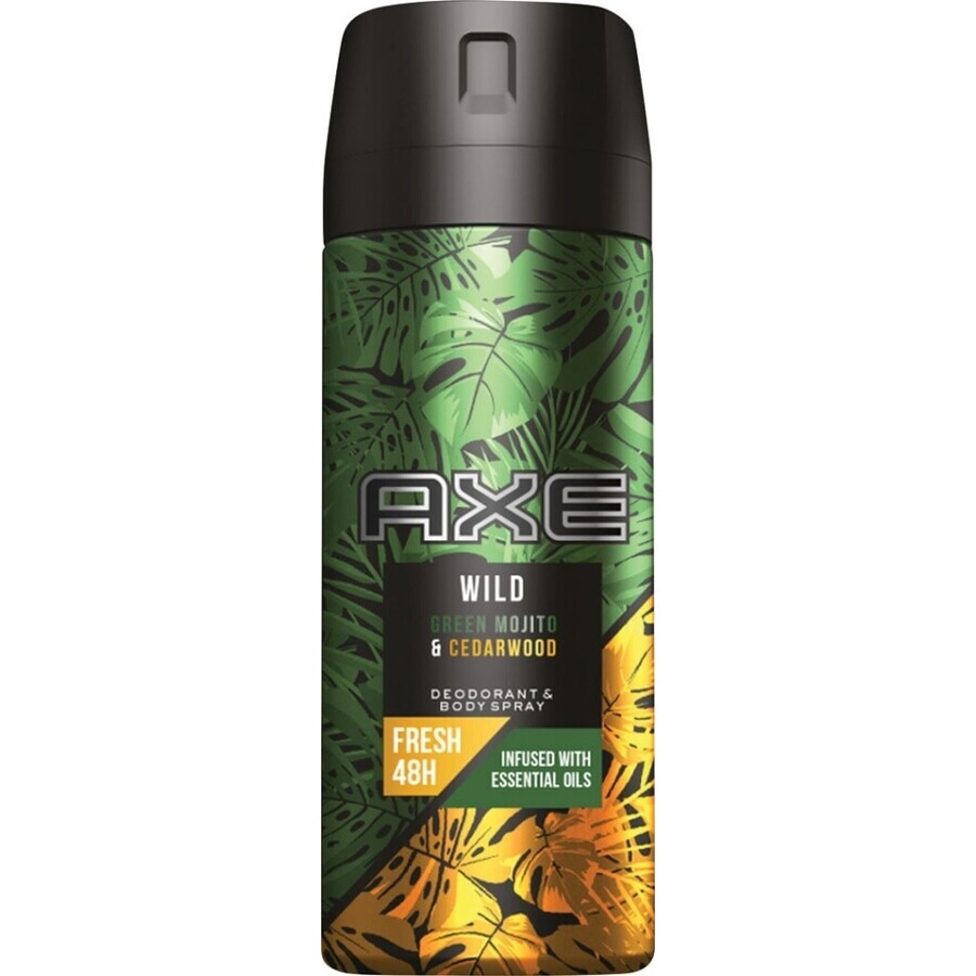 Desodorante Axe Green mojito 1×150 ml, desodorante