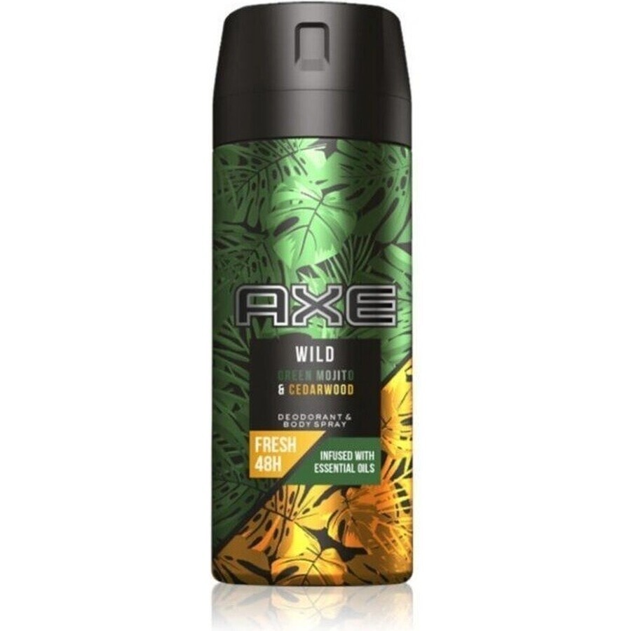 Desodorante Axe Green mojito 1×150 ml, desodorante