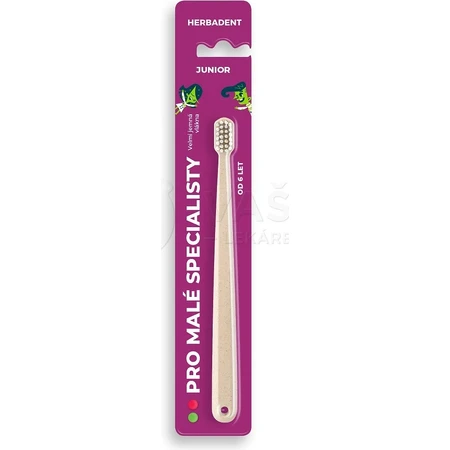 Cepillo de dientes HERBADENT Original JUNIOR 1×1 ud, cepillo de dientes