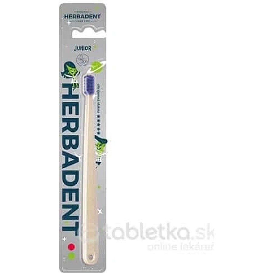 Toothbrush HERBADENT Original JUNIOR 1×1 pc, toothbrush Toothbrush HERBADENT Original JUNIOR 1×1 pc, toothbrush