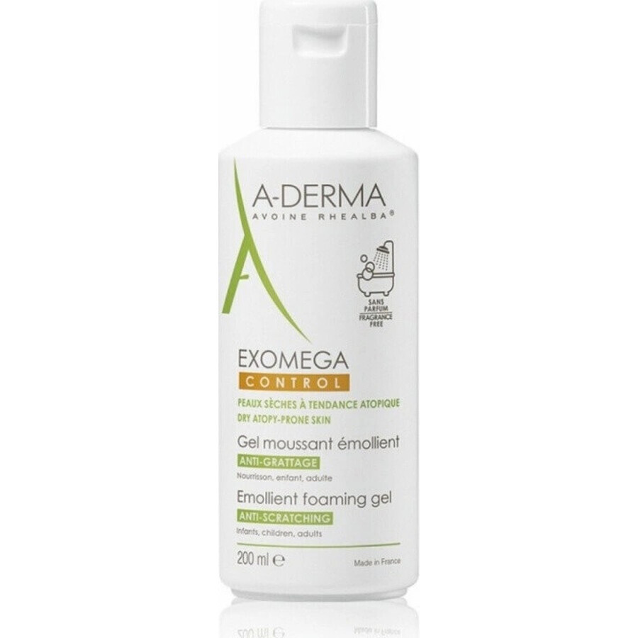 Exomega CONTROL Foaming Soaking Gel 200 ml 1×200 ml 1×200 ml gel for dry skin