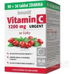 Imunit Vitamine C 1200 mg URGENT met rozenbottels 1×90+30 tbl, voedingssupplement