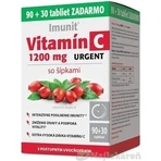 Imunit Vitamine C 1200 mg URGENT met rozenbottels 1×90+30 tbl, voedingssupplement