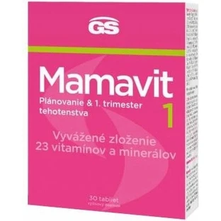 GS Mamavit 1 Planning and first trimester 30 tablets 1×30 tbl, food supplement