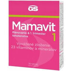 GS Mamavit 1 Planificare și primul trimestru 30 comprimate 1×30 tbl, supliment alimentar GS Mamavit 1 Planificare și primul trimestru 30 comprimate 1×30 tbl, supliment alimentar