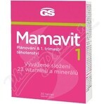 GS Mamavit 1 Planificare și primul trimestru 30 comprimate 1×30 tbl, supliment alimentar GS Mamavit 1 Planificare și primul trimestru 30 comprimate 1×30 tbl, supliment alimentar