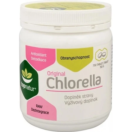 topnatur CHLORELLA Original 1×750 tbl (inhoud 150 g)
