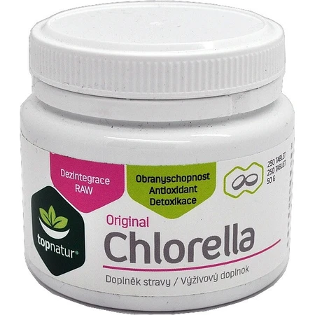 topnatur CHLORELLA Original 1×750 tbl (inhoud 150 g)