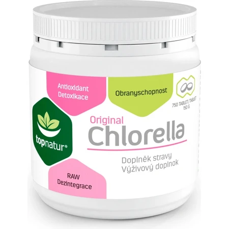 topnatur CHLORELLA Original 1×750 tbl (inhoud 150 g)