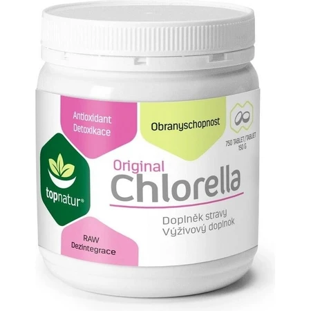 topnatur CHLORELLA Original 1×750 tbl (inhoud 150 g)