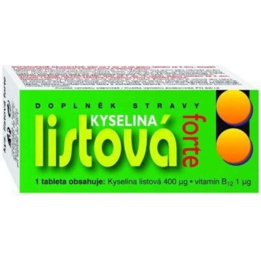 NATURVITA LEAF ACID FORTE 1×60 tbl, voedingssupplement