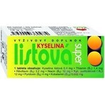 NATURVITA LEAF ACID FORTE 1×60 tbl, voedingssupplement
