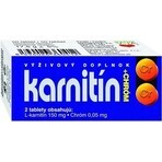 NATURVITA CARNITINE + CROM 1×50 tbl, carnitină + crom