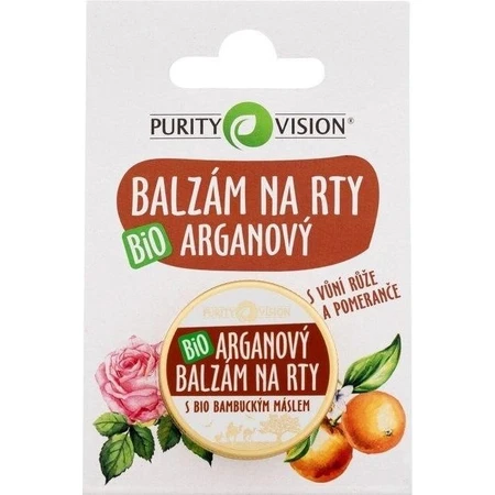 Purity Vision Bio Argan Lippenbalsem 12ml 1×1 st