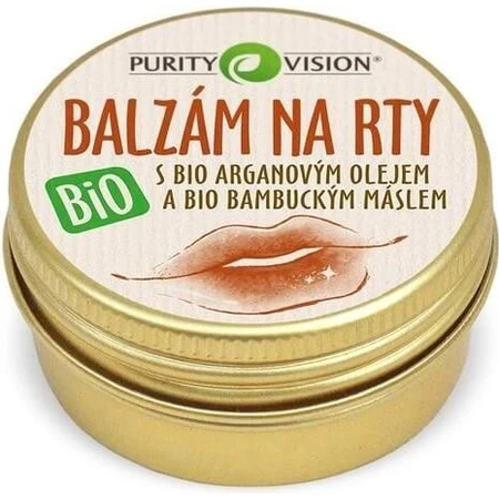 Purity Vision Bio Argan Lippenbalsem 12ml 1×1 st
