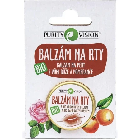 Purity Vision Bio Argan Lippenbalsem 12ml 1×1 st