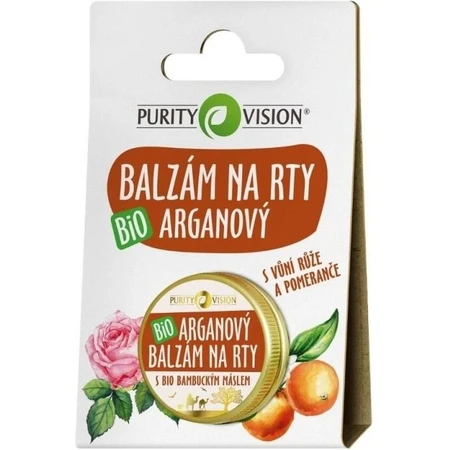 Purity Vision Bio Argan Lippenbalsem 12ml 1×1 st