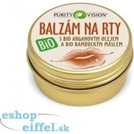Purity Vision Bio Argan Lippenbalsem 12ml 1×1 st