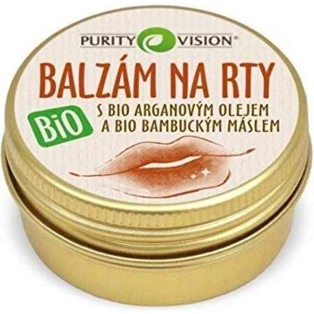 Purity Vision Bio Argan Lippenbalsem 12ml 1×1 st