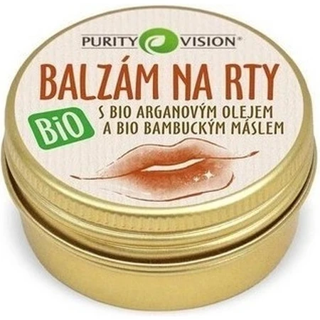 Purity Vision Bio Argan Lippenbalsem 12ml 1×1 st