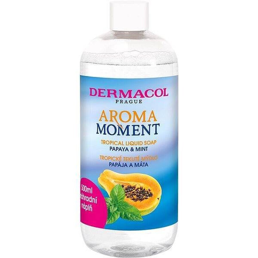 Liquid soap Liquid soap Aroma Moment Papaya and mint - refill 1×500 ml, liquid soap Liquid soap Liquid soap Aroma Moment Papaya and mint - refill 1×500 ml, liquid soap