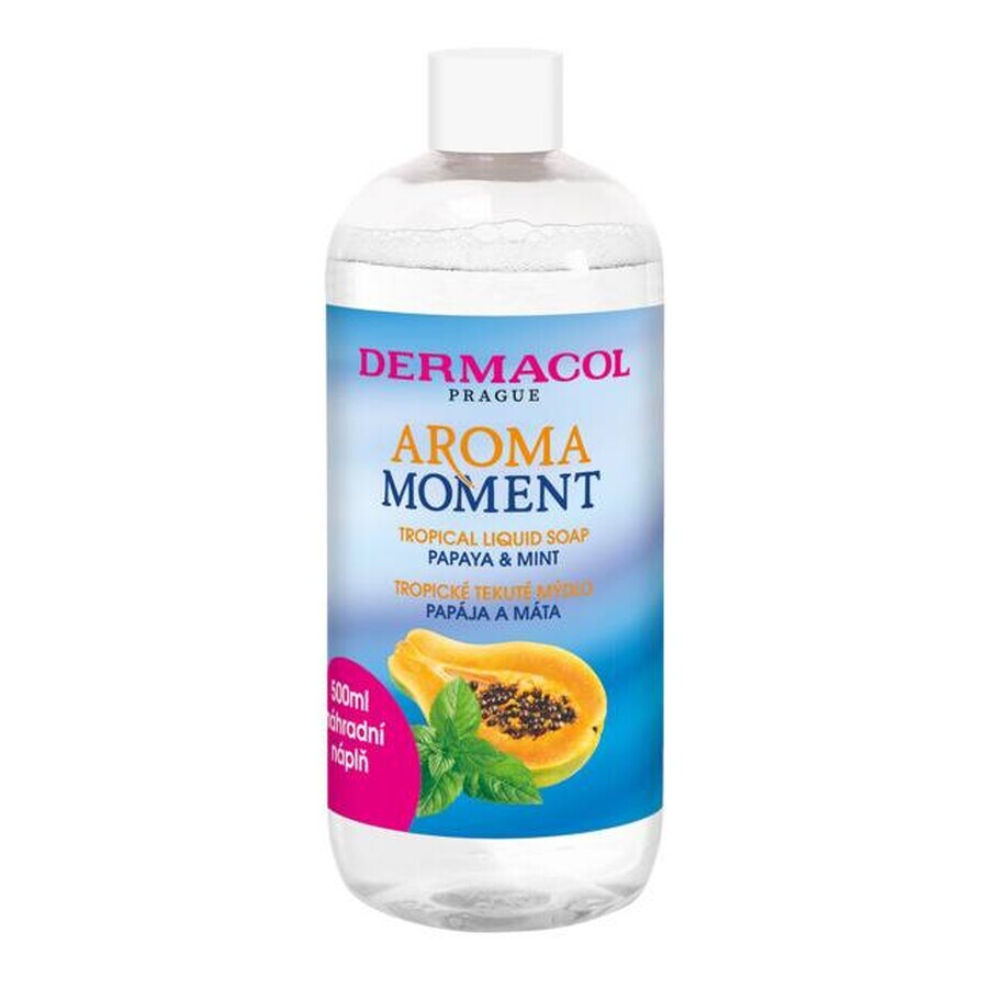 Liquid soap Liquid soap Aroma Moment Papaya and mint - refill 1×500 ml, liquid soap Liquid soap Liquid soap Aroma Moment Papaya and mint - refill 1×500 ml, liquid soap